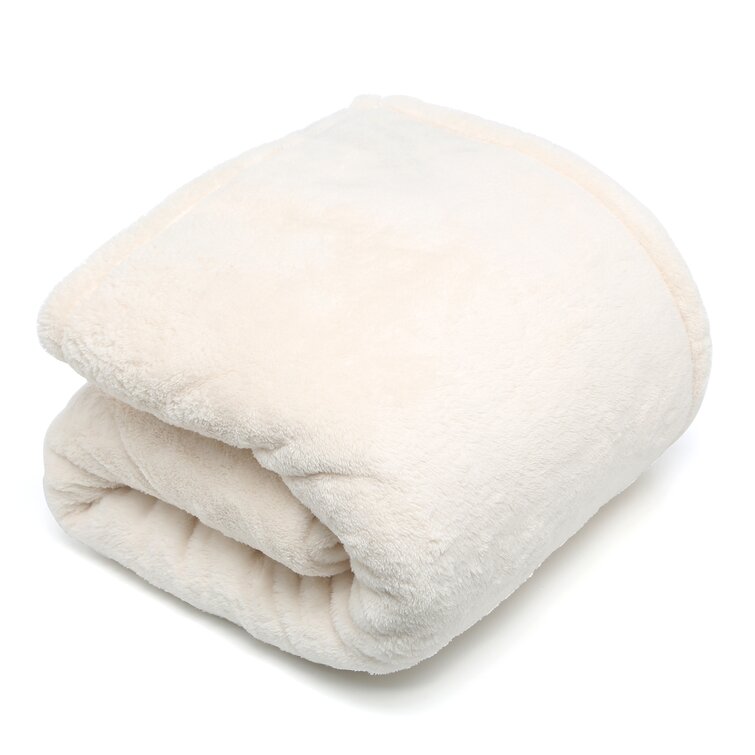 Double sided best sale fur blanket